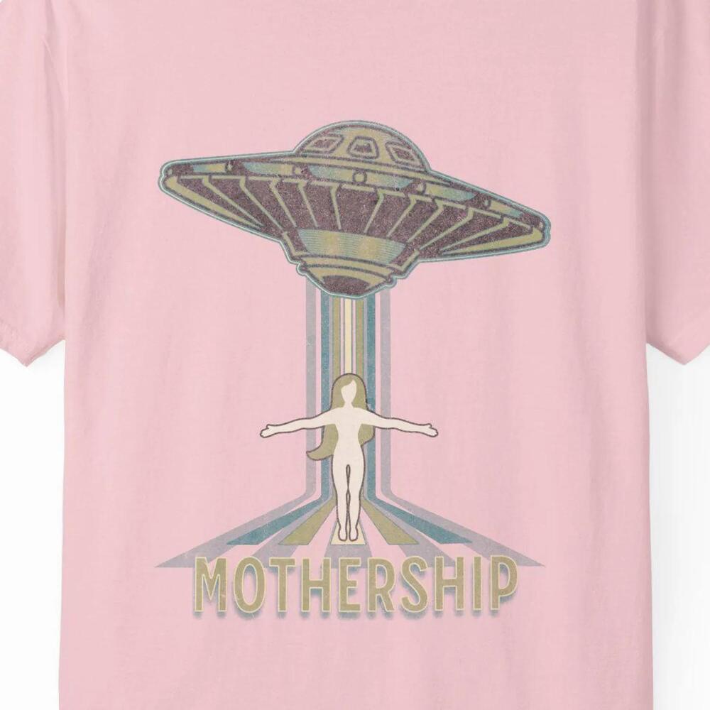 Mothership Mom Shirt Mothers Day Gift S Tee Retro Alien Graphic T Shirt